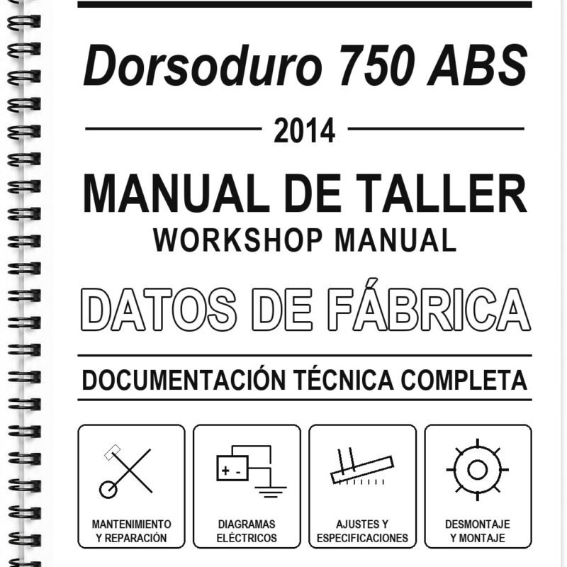 Manual de Taller Aprilia Dorsoduro 750 ABS (2014)