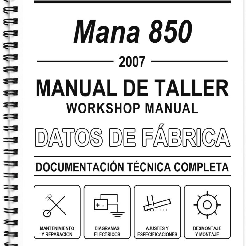 Manual de Taller Aprilia Mana 850 (2007)