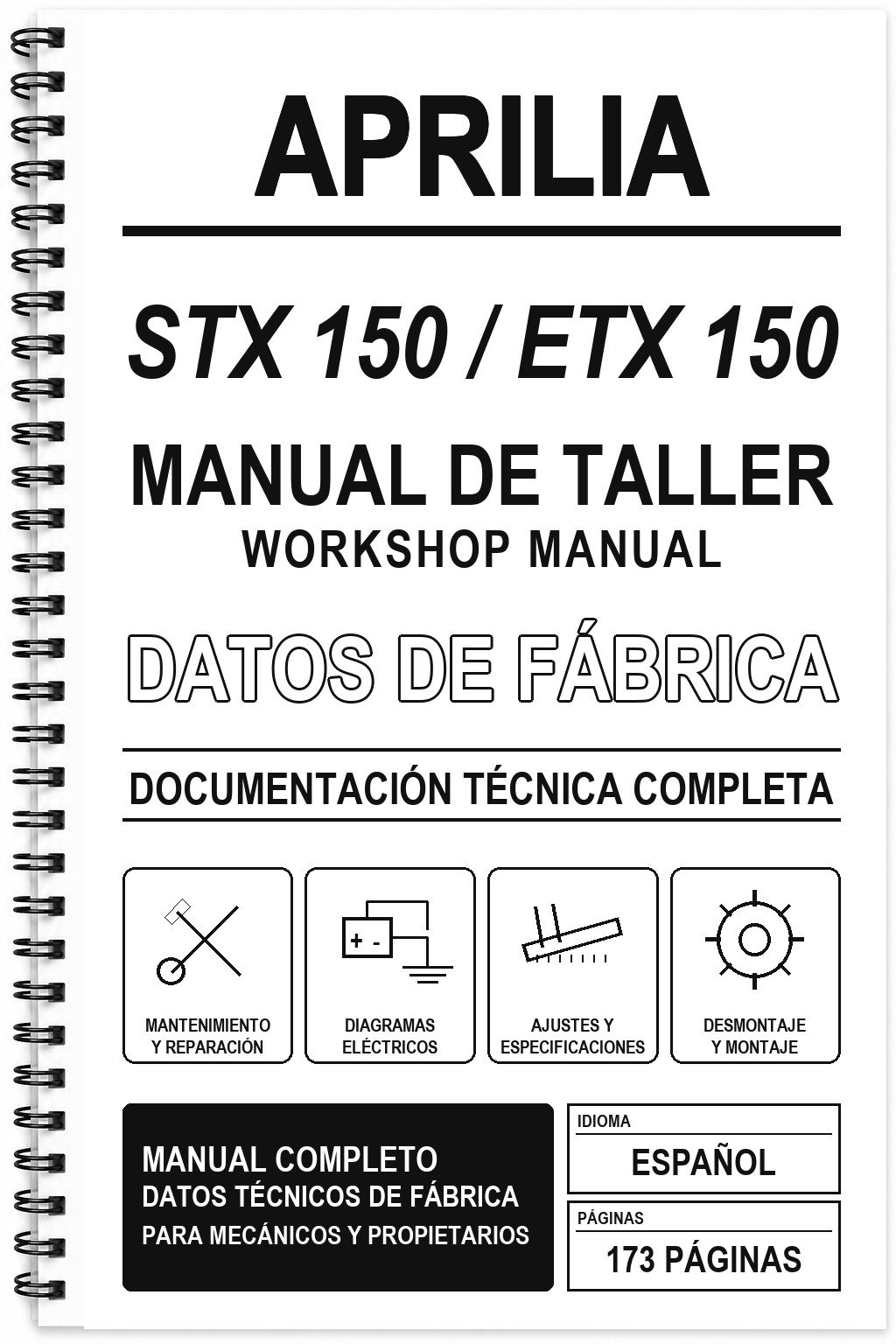 Manual de Taller Aprilia STX 150 / ETX 150