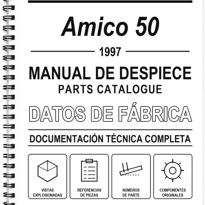 Manual de Despiece Aprilia Amico 50 (1997)
