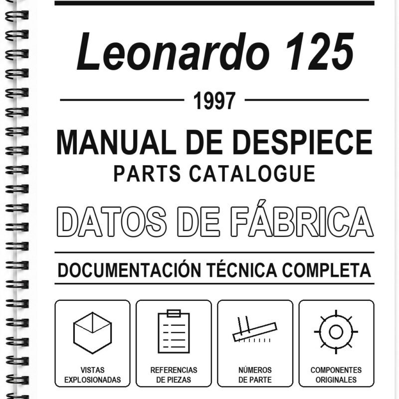 Manual de Despiece Aprilia Leonardo 125 (1997)