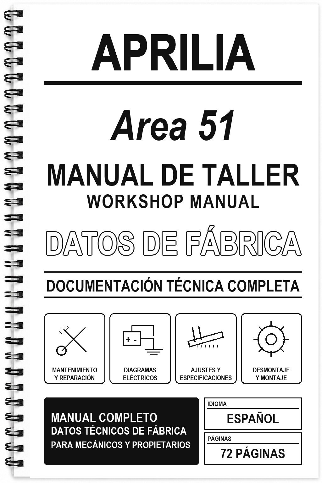 Manual de Taller Aprilia Area 51