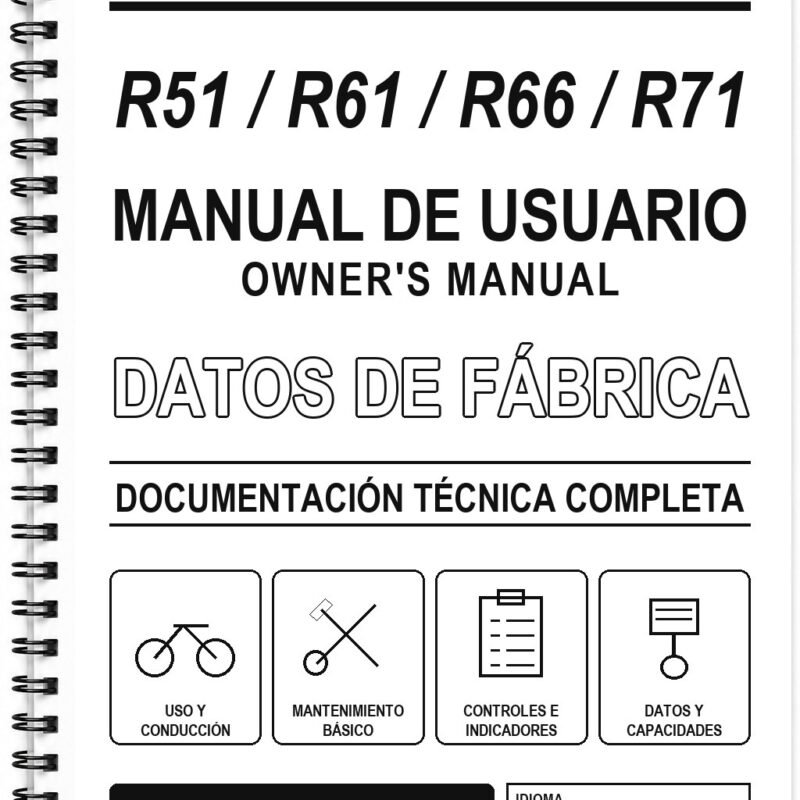 Manual de Usuario BMW R51 / R61 / R66 / R71 (Alemán)