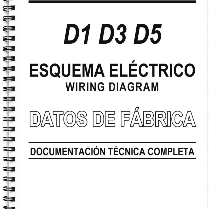 Esquema Eléctrico BSA D1 D3 D5 (Inglés)