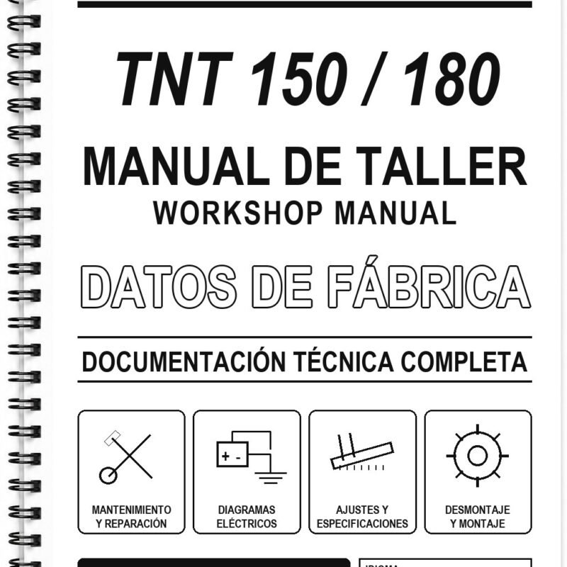 Manual de Taller Benelli TNT 150 / 180
