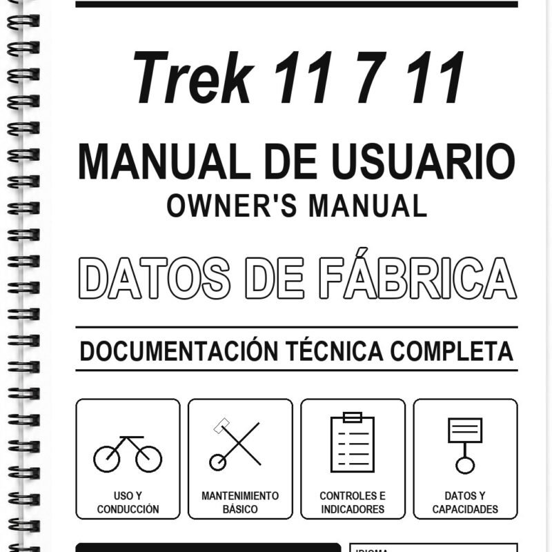 Manual de Usuario Benelli Trek 11 7 11 (Italiano)