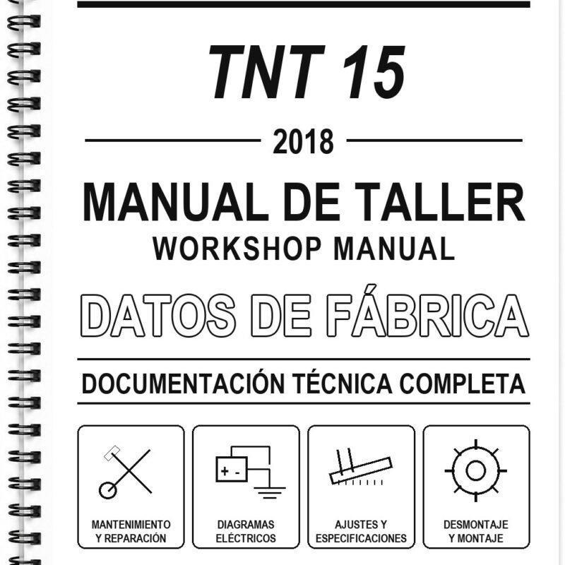 Manual de Taller Benelli TNT 15 (2018)