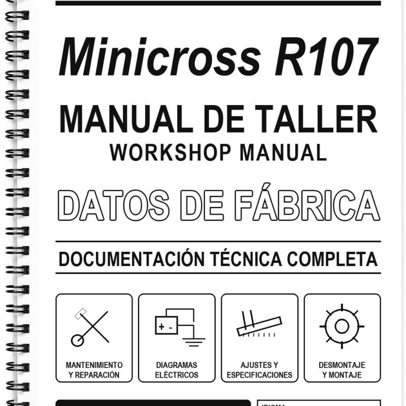 Manual de Taller Beta Minicross R107 (Inglés)