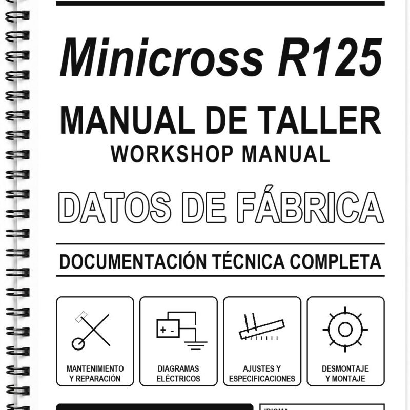 Manual de Taller Beta Minicross R125 (Inglés)