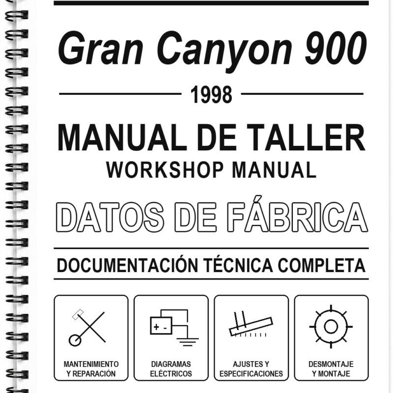 Manual de Taller Cagiva Gran Canyon 900 (1998)