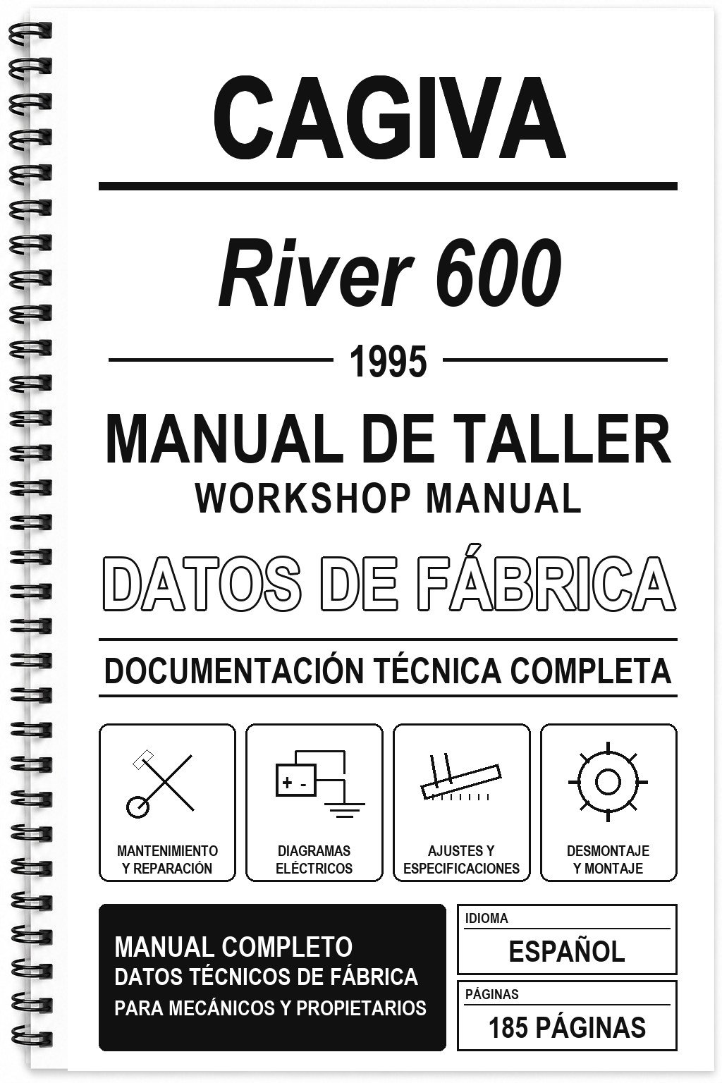 Manual de Taller Cagiva River 600 (1995)