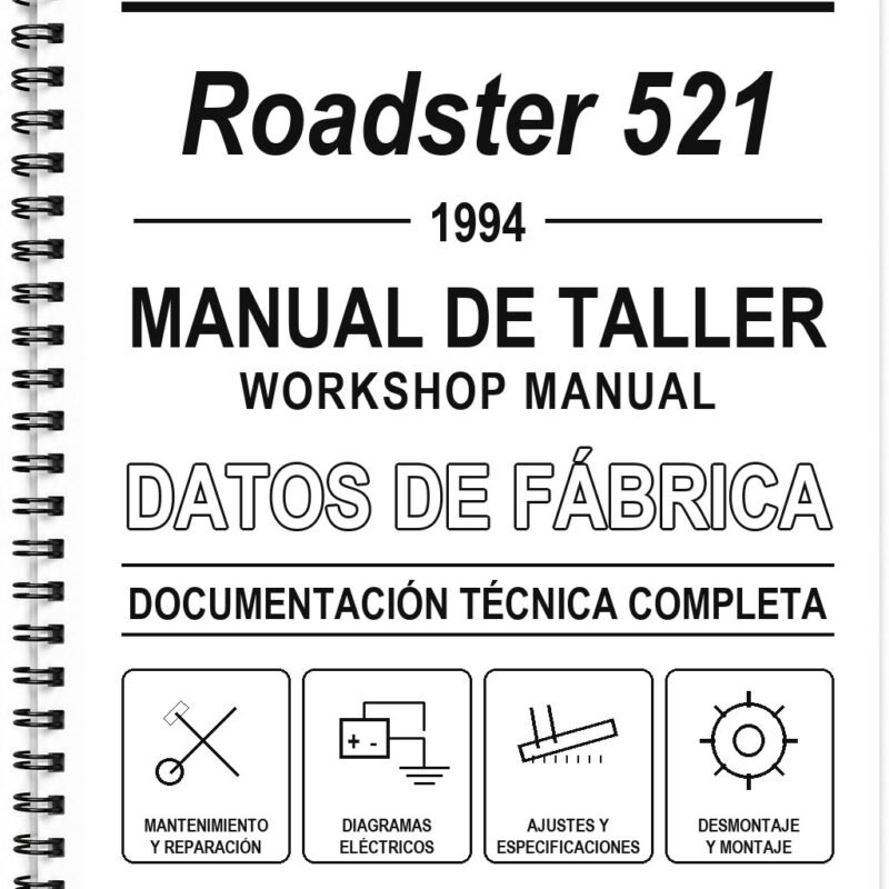 Manual de Taller Cagiva Roadster 521 (1994)