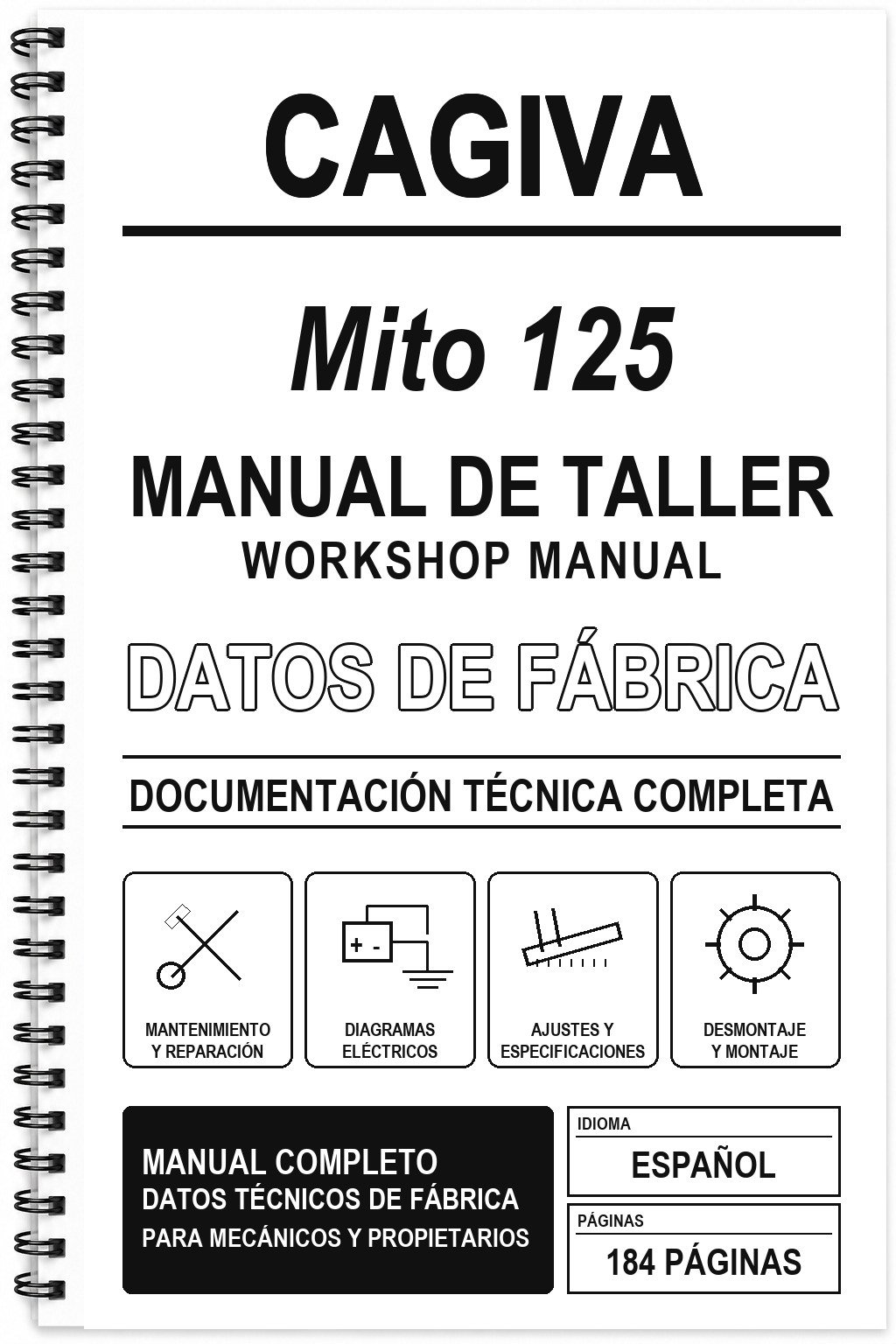 Manual de Taller Cagiva Mito 125