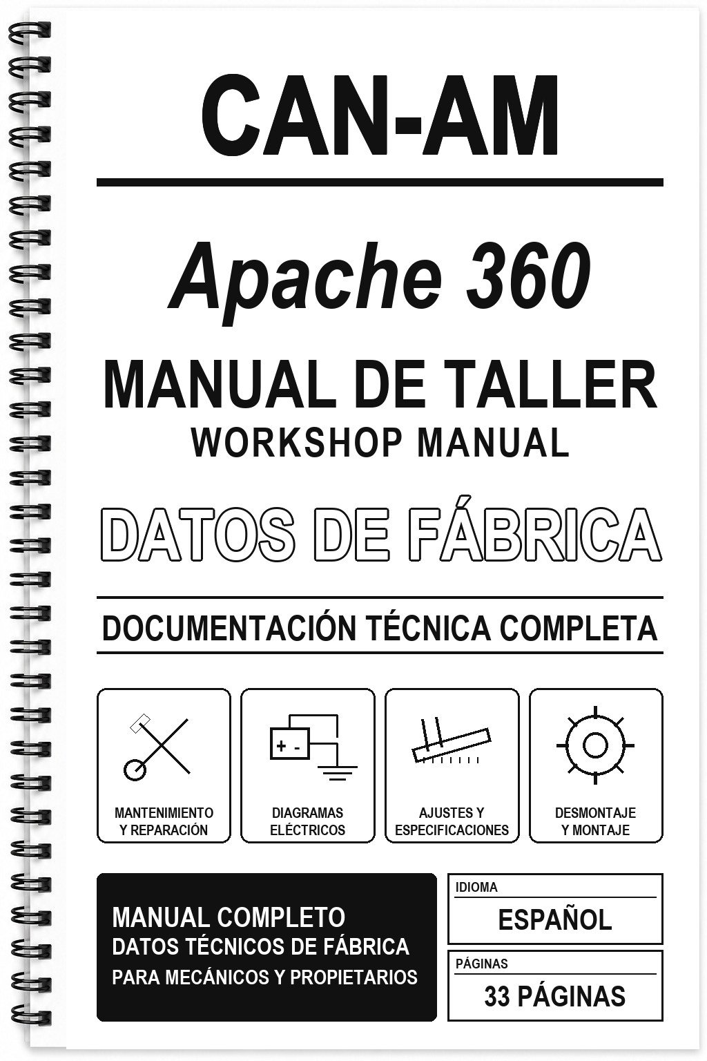 Manual de Taller Can-Am Apache 360