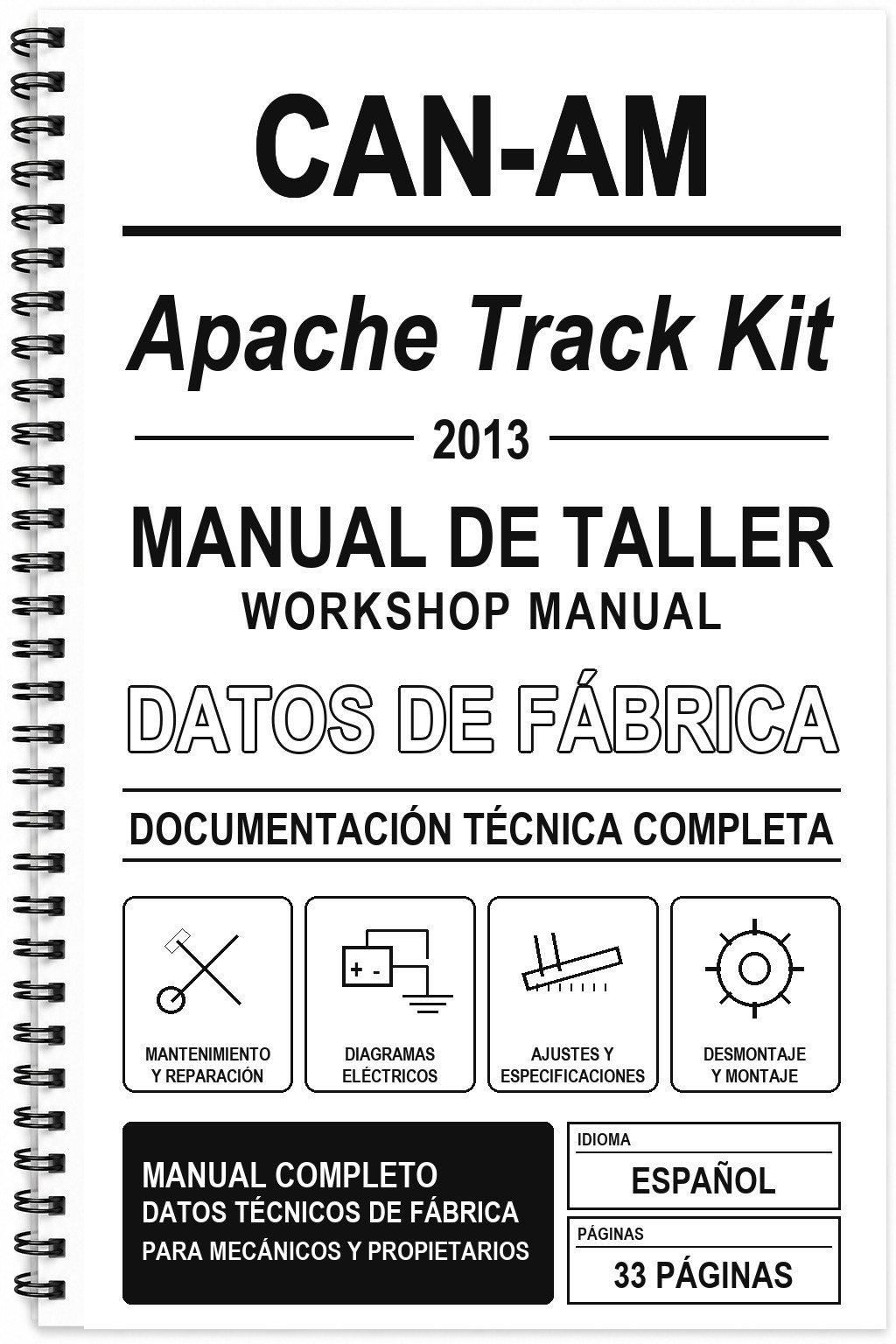 Manual de Taller Can-Am Apache Track Kit (2013)