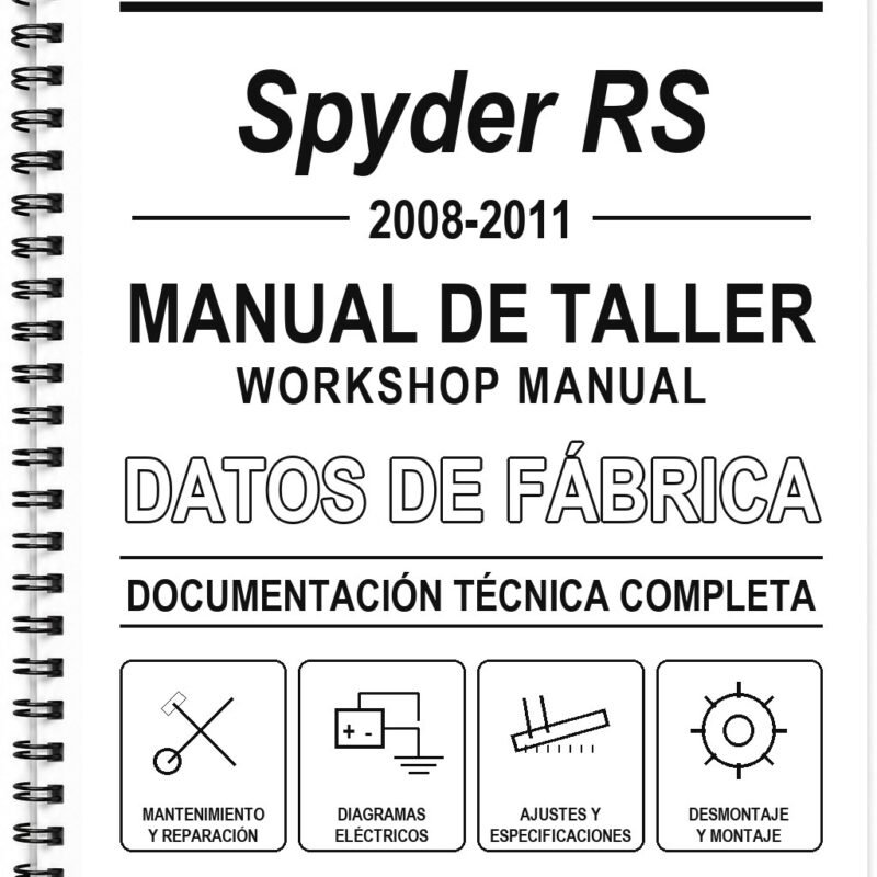 Manual de Taller Can-Am Spyder RS (2008-2011)