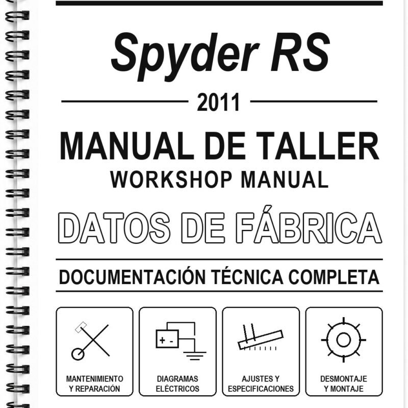 Manual de Taller Can-Am Spyder RS (2011)