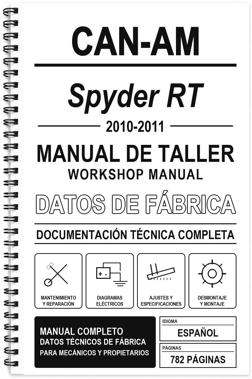 Manual de Taller Can-Am Spyder RT (2010-2011)