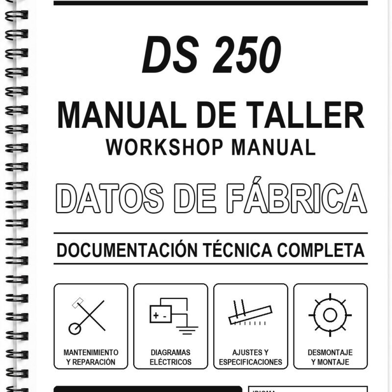 Manual de Taller Can-Am DS 250 (Inglés)
