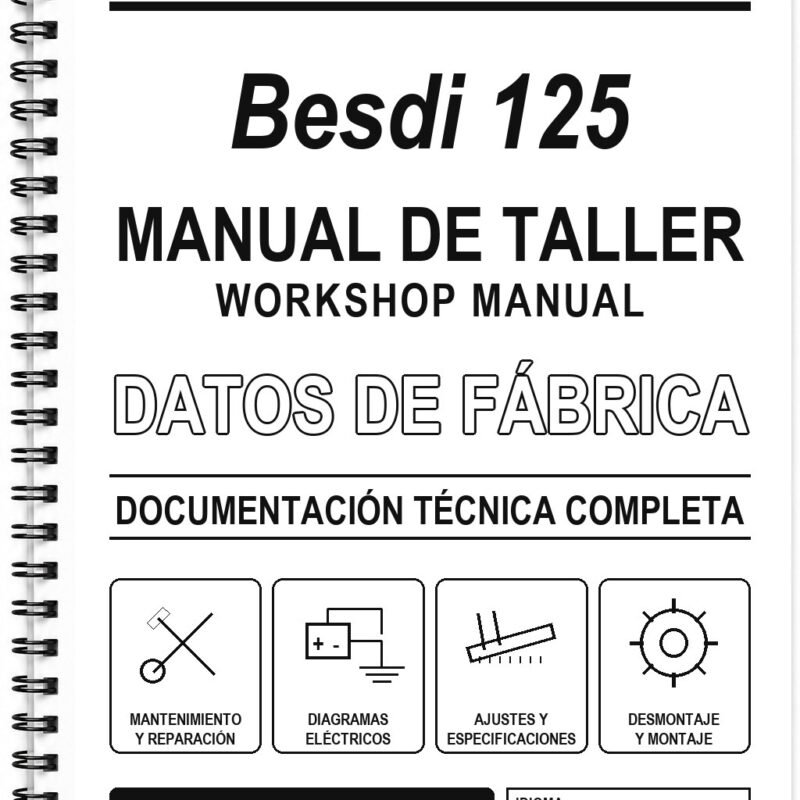 Manual de Taller Daelim Besdi 125 (Inglés)
