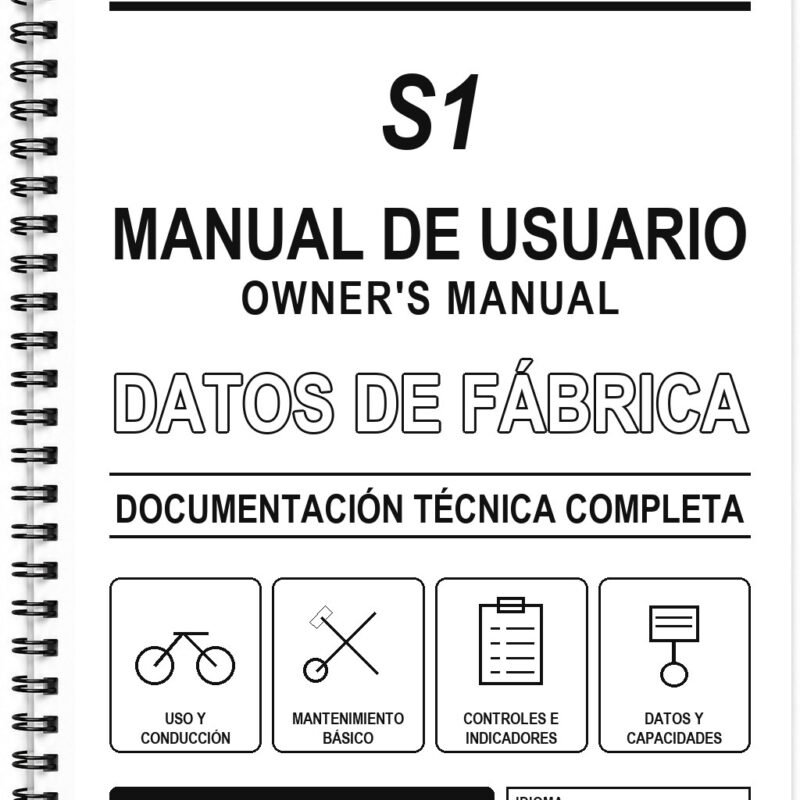 Manual de Usuario Daelim S1 (Inglés)