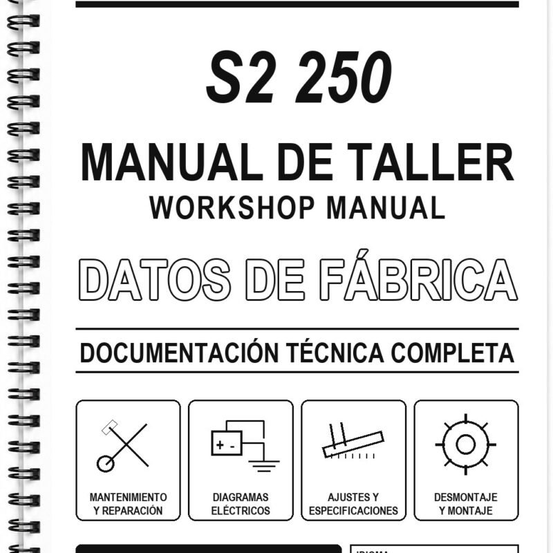 Manual de Taller Daelim S2 250 (Inglés)