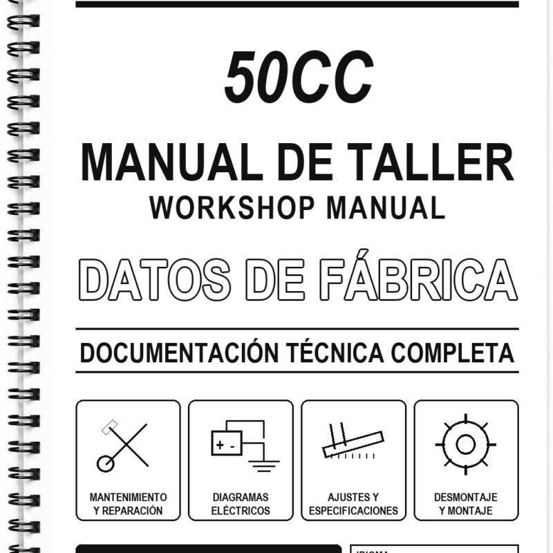 Manual de Taller Derbi 50CC (Inglés)