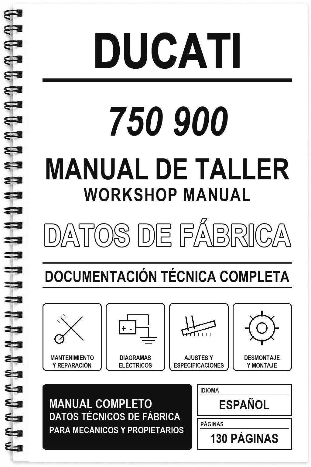 Manual de Taller Ducati 750 900