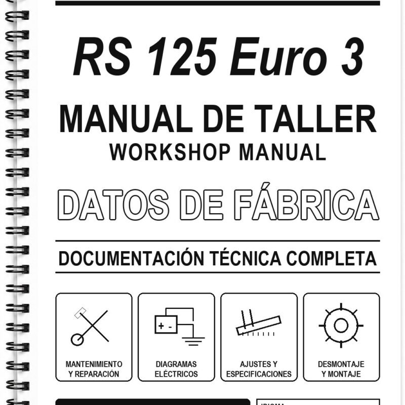 Manual de Taller Aprilia RS 125 Euro 3