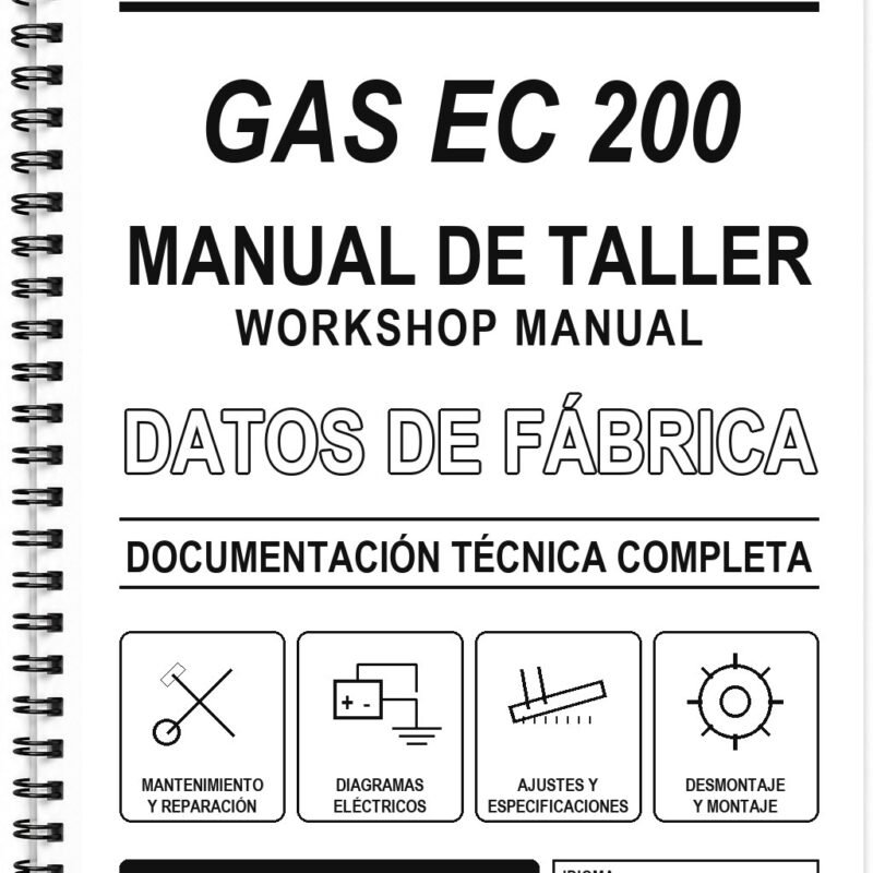 Manual de Taller GasGas GAS EC 200 (Inglés)