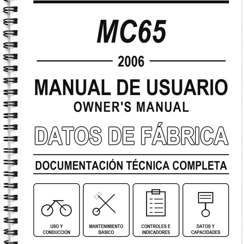 Manual de Usuario GasGas MC65 (2006) (Inglés)