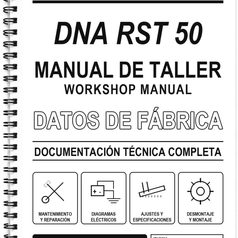 Manual de Taller Gilera DNA RST 50 (Italiano)