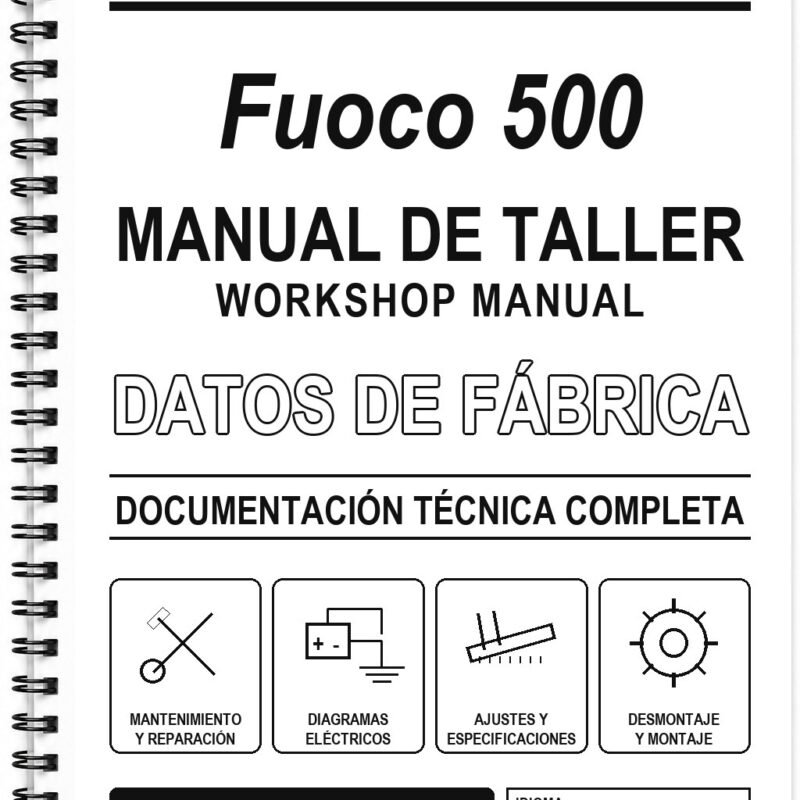 Manual de Taller Gilera Fuoco 500 (Inglés)