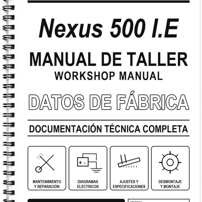 Manual de Taller Gilera Nexus 500 I.E (Italiano)