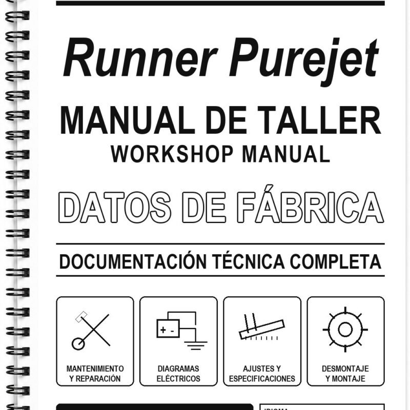 Manual de Taller Gilera Runner Purejet (Italiano)