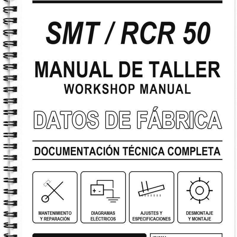 Manual de Taller Gilera SMT / RCR 50 (Italiano)