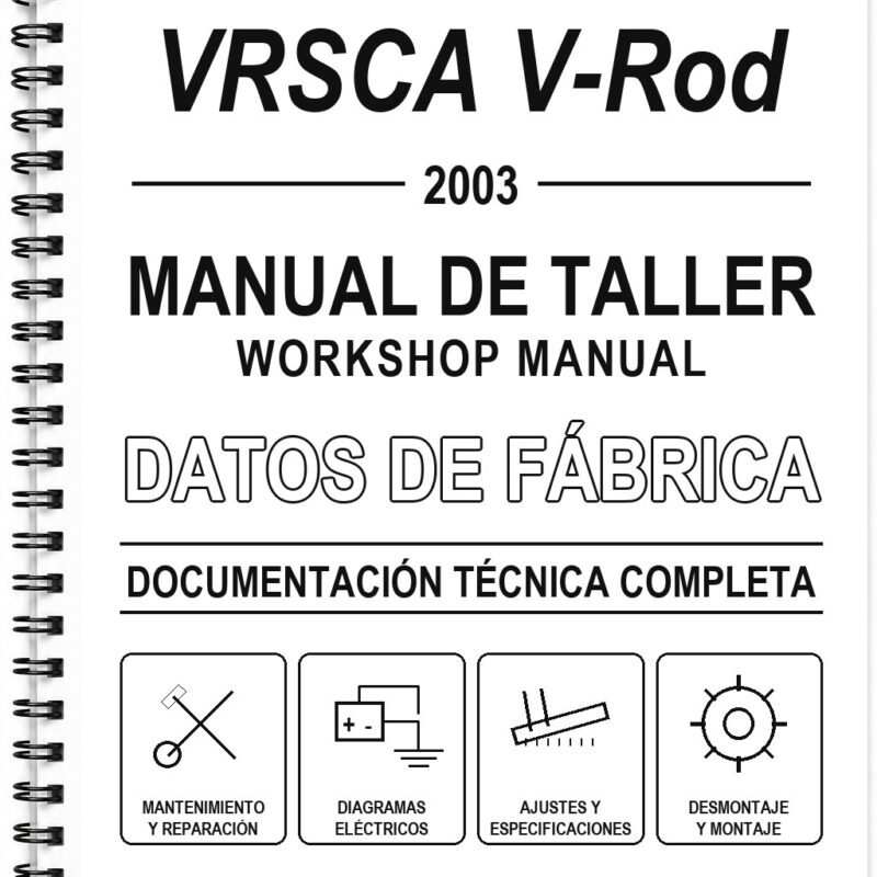 Manual de Taller Harley-Davidson VRSCA V-Rod (2003)
