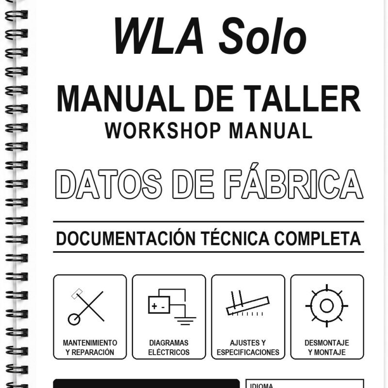Manual de Taller Harley-Davidson WLA Solo