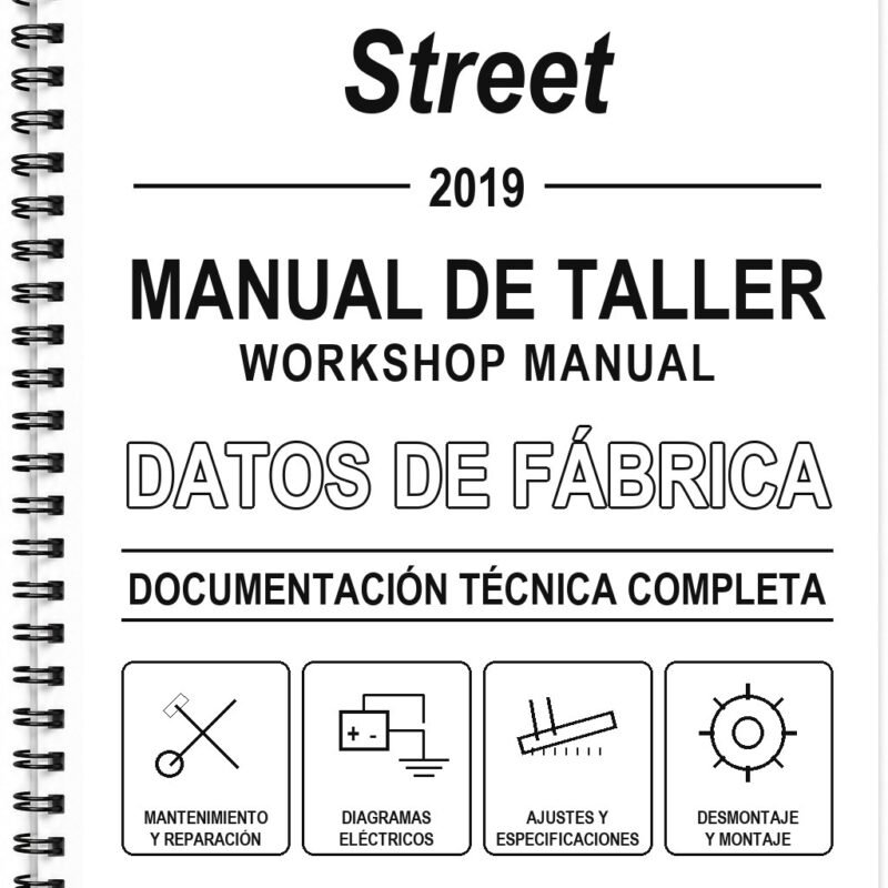 Manual de Taller Harley-Davidson Street (2019) (Inglés)
