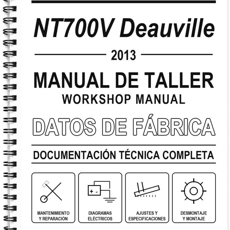 Manual de Taller Honda NT700V Deauville (2013)
