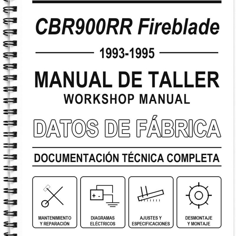 Manual de Taller Honda CBR900RR Fireblade (1993-1995) (Portugués)