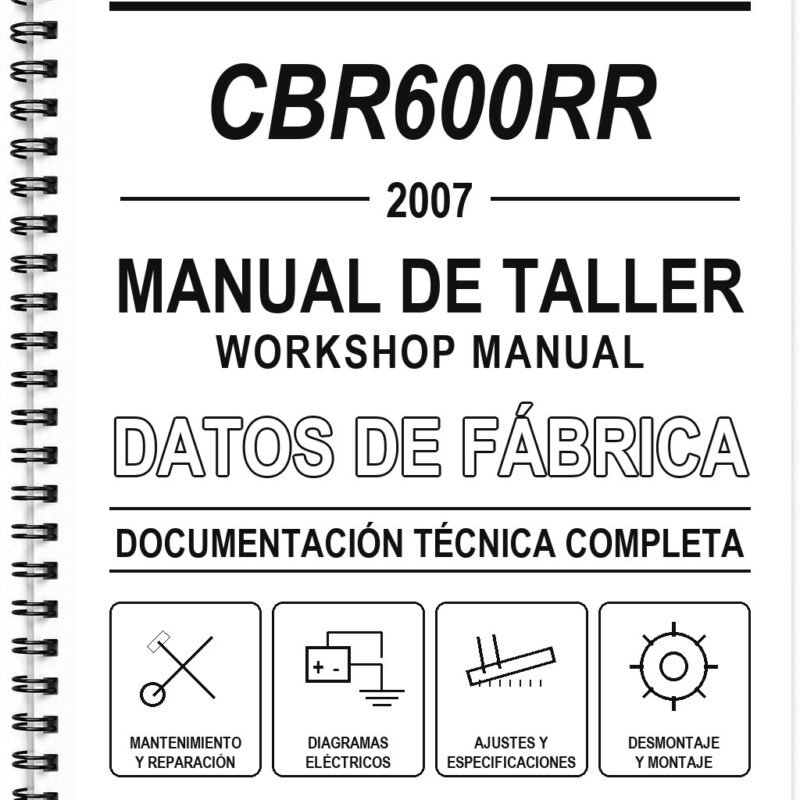 Manual de Taller Honda CBR600RR (2007) (Portugués)