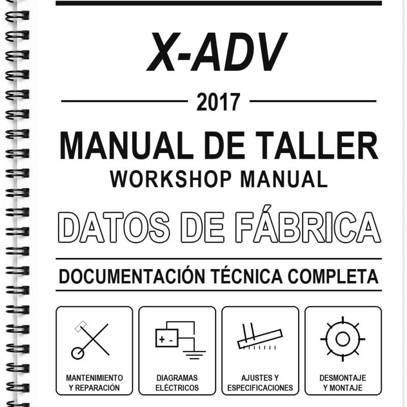 Manual de Taller Honda X-ADV (2017) (Inglés)