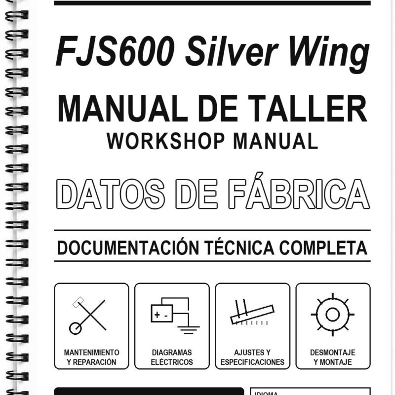 Manual de Taller Honda FJS600 Silver Wing