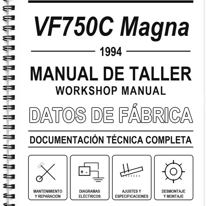 Manual de Taller Honda VF750C Magna (1994)