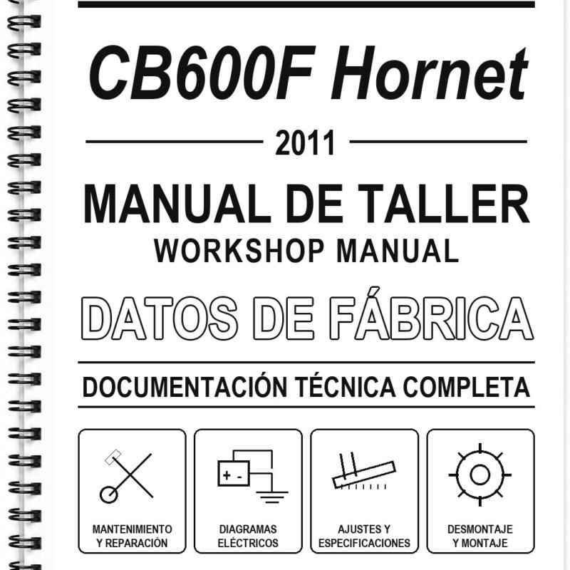 Manual de Taller Honda CB600F Hornet (2011)