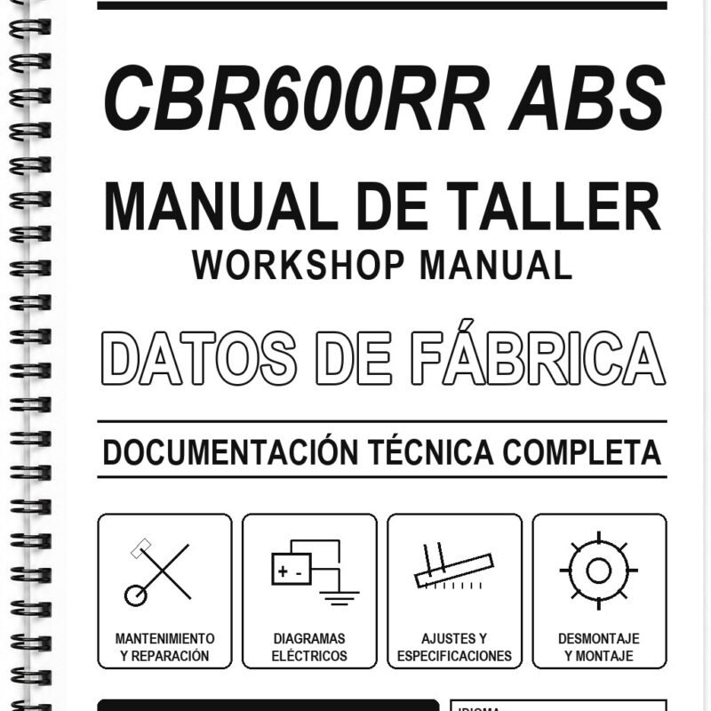 Manual de Taller Honda CBR600RR ABS