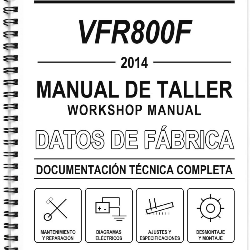 Manual de Taller Honda VFR800F (2014)