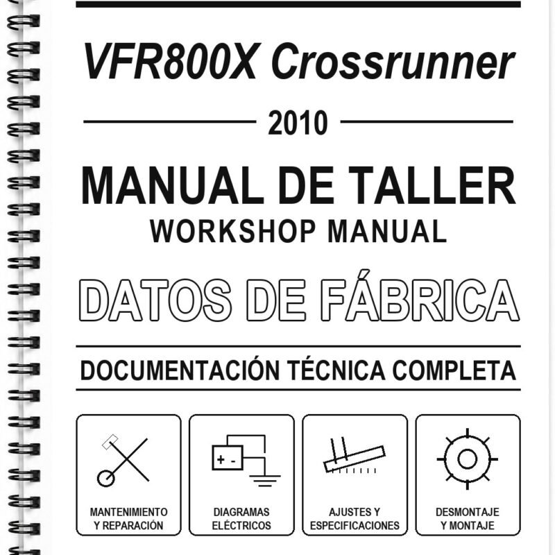 Manual de Taller Honda VFR800X Crossrunner (2010)