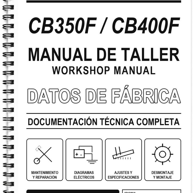 Manual de Taller Honda CB350F / CB400F